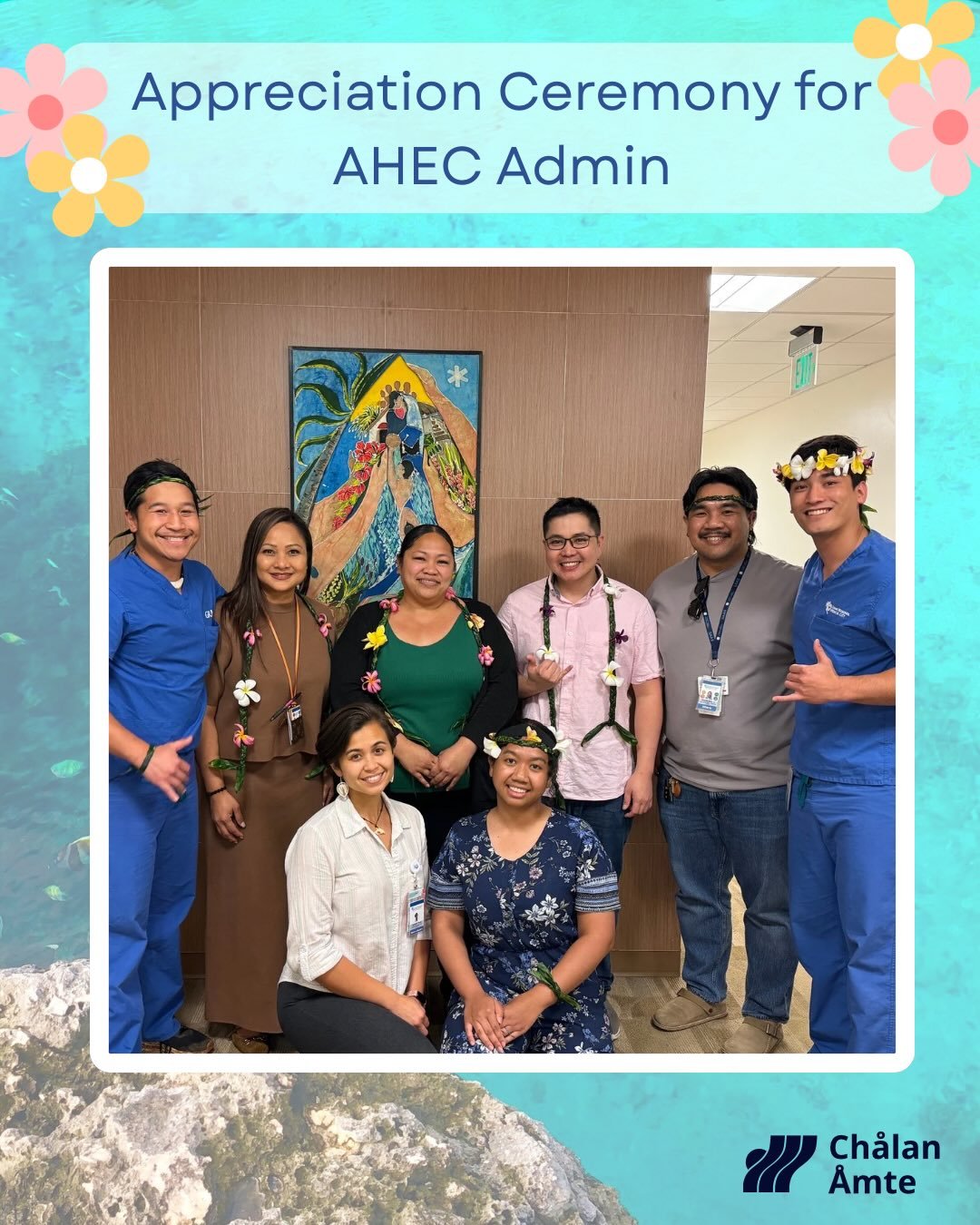 Ch&aring;lan &Aring;mte has been so fortunate to work with many partners, including the Area Health Education Center at GRMC. Through the mentorship and collaboration with Dr. Edison Manaloto, Mrs. Jennifer Cruz, and Mrs. Britney Babauta, our group h