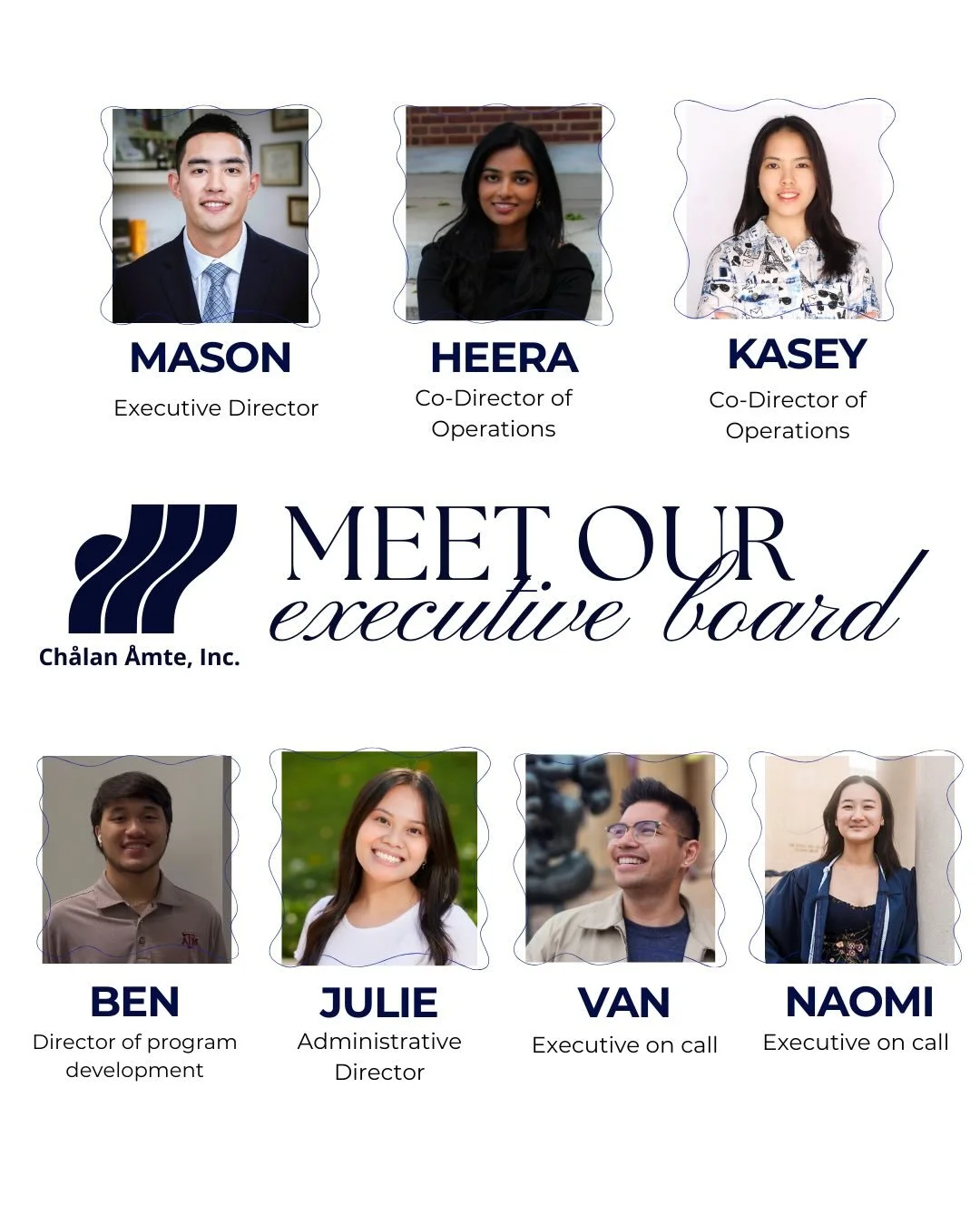 Introducing our Ch&aring;lan &Aring;mte Executive Board 🤍

Our new Executive Board is stepping in with purpose! Learn more about where they are on their journey, what drives them, and their goals for growing our Ch&aring;lan &Aring;mte community.