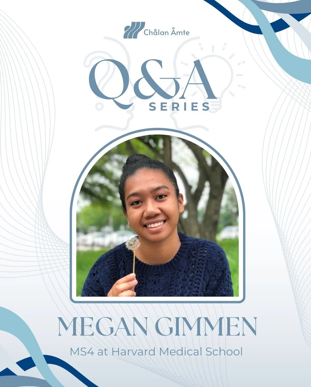 Our Q&amp;A Series is back! 💬✨

We&rsquo;re so excited to spotlight Megan Gimmen, MS4 at Harvard Medical School, as she shares what she loves most about being a mentor: walking alongside students in their journey, offering encouragement, and being i