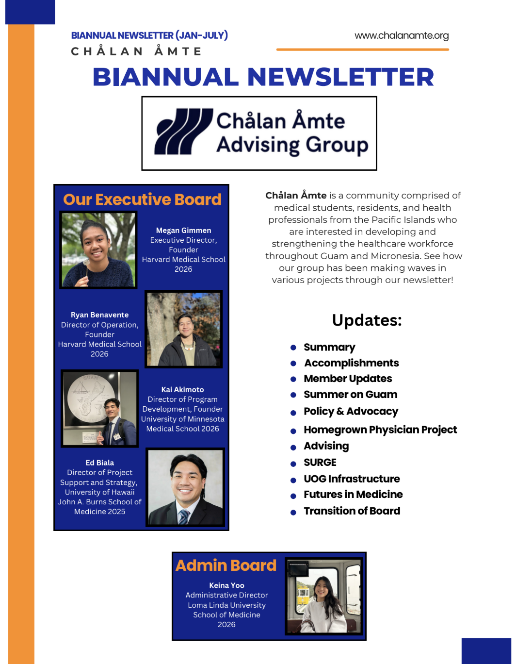 Biannual Newsletter: January-July 2025