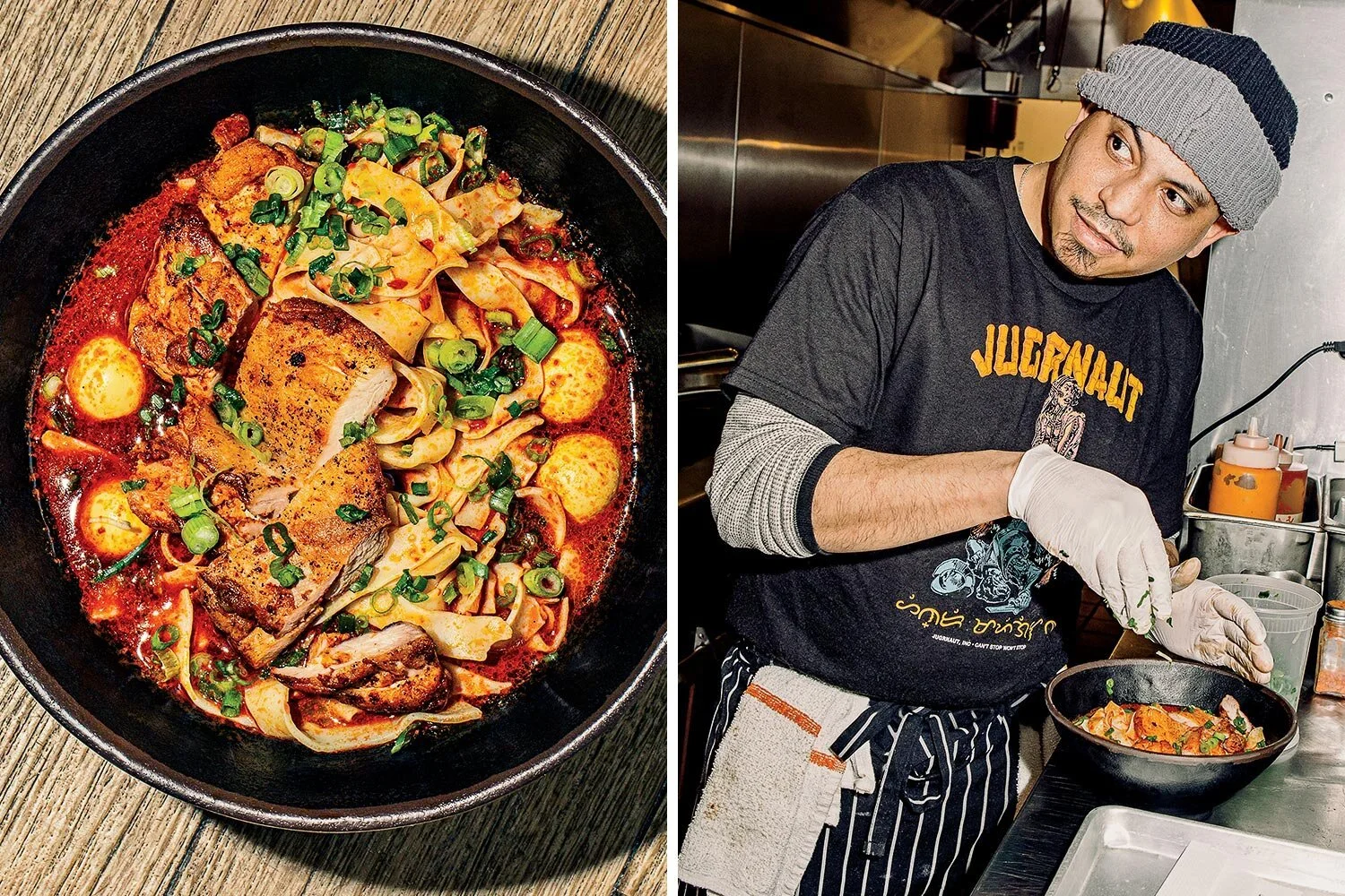 MAKE ROBERT MENOR'S PANCIT MIKI (CHICAGO MAGAZINE, APRIL 2021)