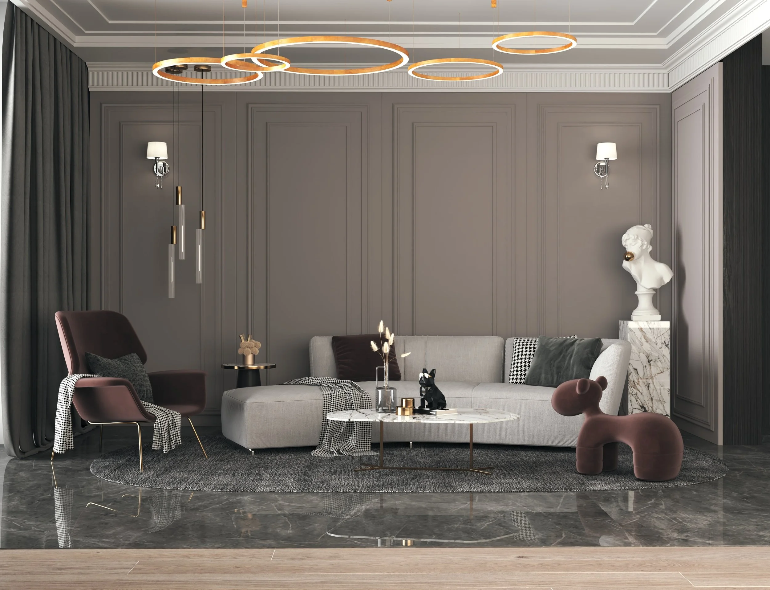 Bohemian Living in this Exclusive 2-bedroom Suite