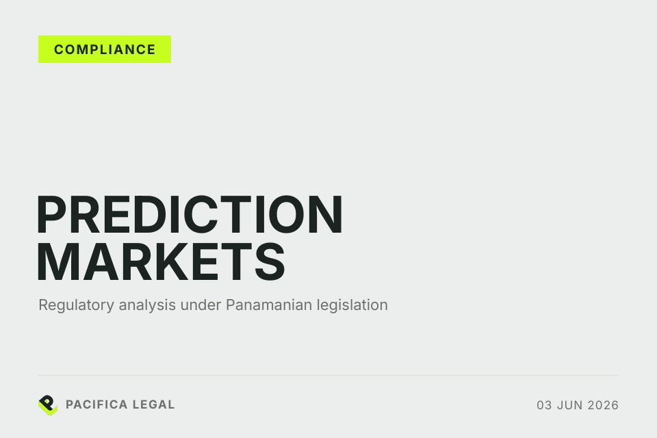 Regulatory Analysis of Prediction Markets under the Panamanian Legislation