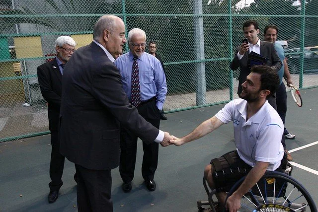 Fantino Visits Tel Aviv Centre