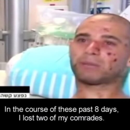 gal leaves hospital bed to attend comrade’s funeral