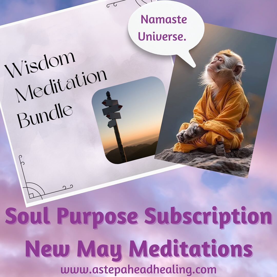 New Meditations are up on the website. If you&rsquo;re looking to gain guidance this May, try the three new meditations in the Wisdom Bundle. Meet your wisdom council and receive divine guidance for your greatest good. Then take a ride on The Rollerc