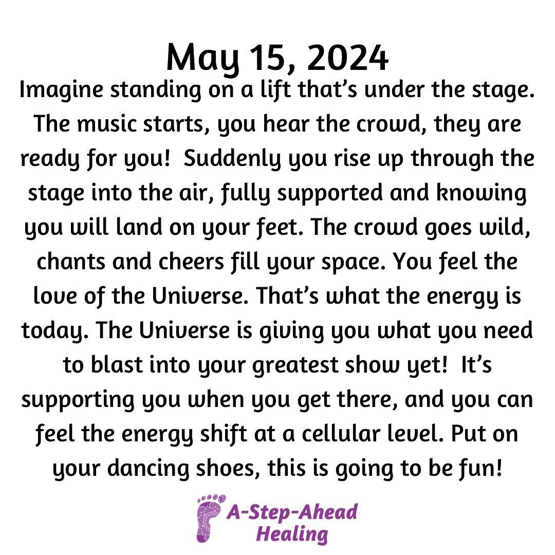 Strong energy is supporting shifts all week!  #astepaheadhealing #rockstars #stars #support #lovelife #changes #universalguidance