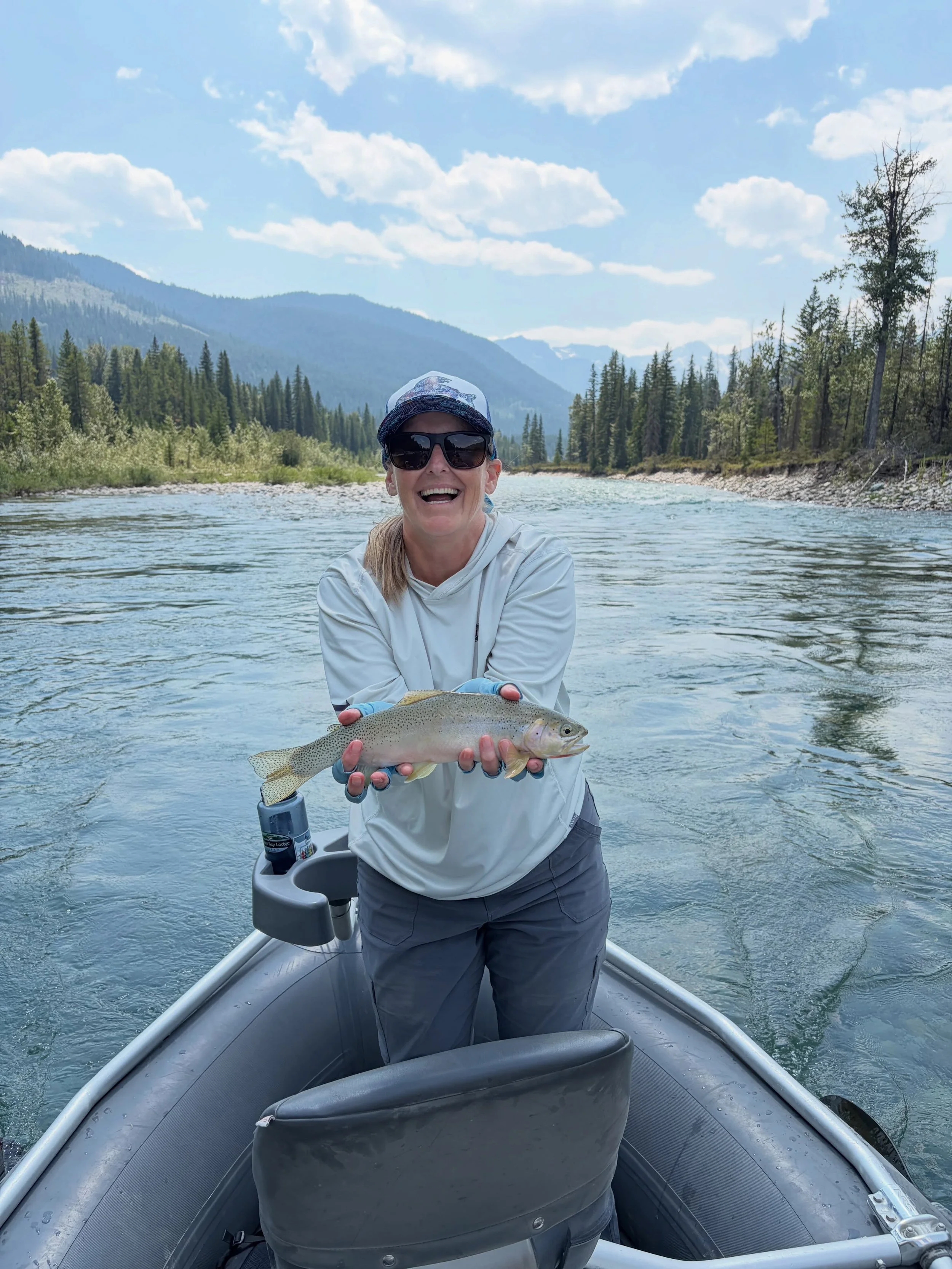 Great few days in the East Kootneys. Thanks @stmarysanglerflyshop and @viflyfishing  Love hanging with you guys and gals!!