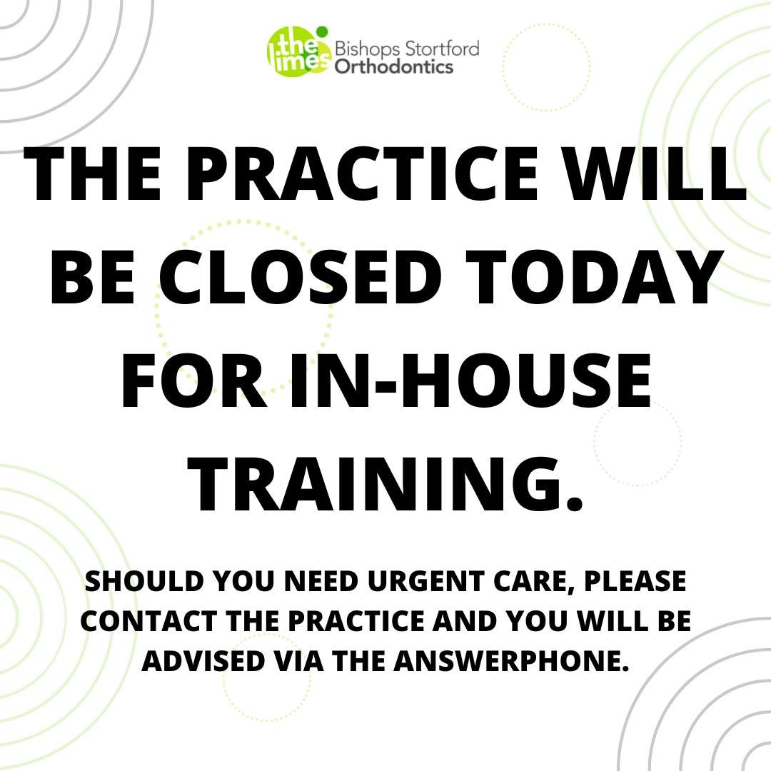 𝟏𝟕.𝟎𝟒.𝟐𝟎𝟐𝟒
Today, the practice will be closed for internal training. Team training is essential for improving individual procedural knowledge and skills needed to carry out our jobs effectively. Should you need urgent care, plese call the pra