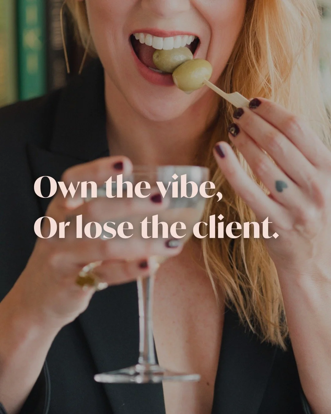 Because let&rsquo;s be honest: if your brand energy says &ldquo;I just threw this together,&rdquo; your dream clients will keep scrolling.

In this market, you&rsquo;re not just selling homes.
You&rsquo;re selling trust. taste. a whole damn experienc