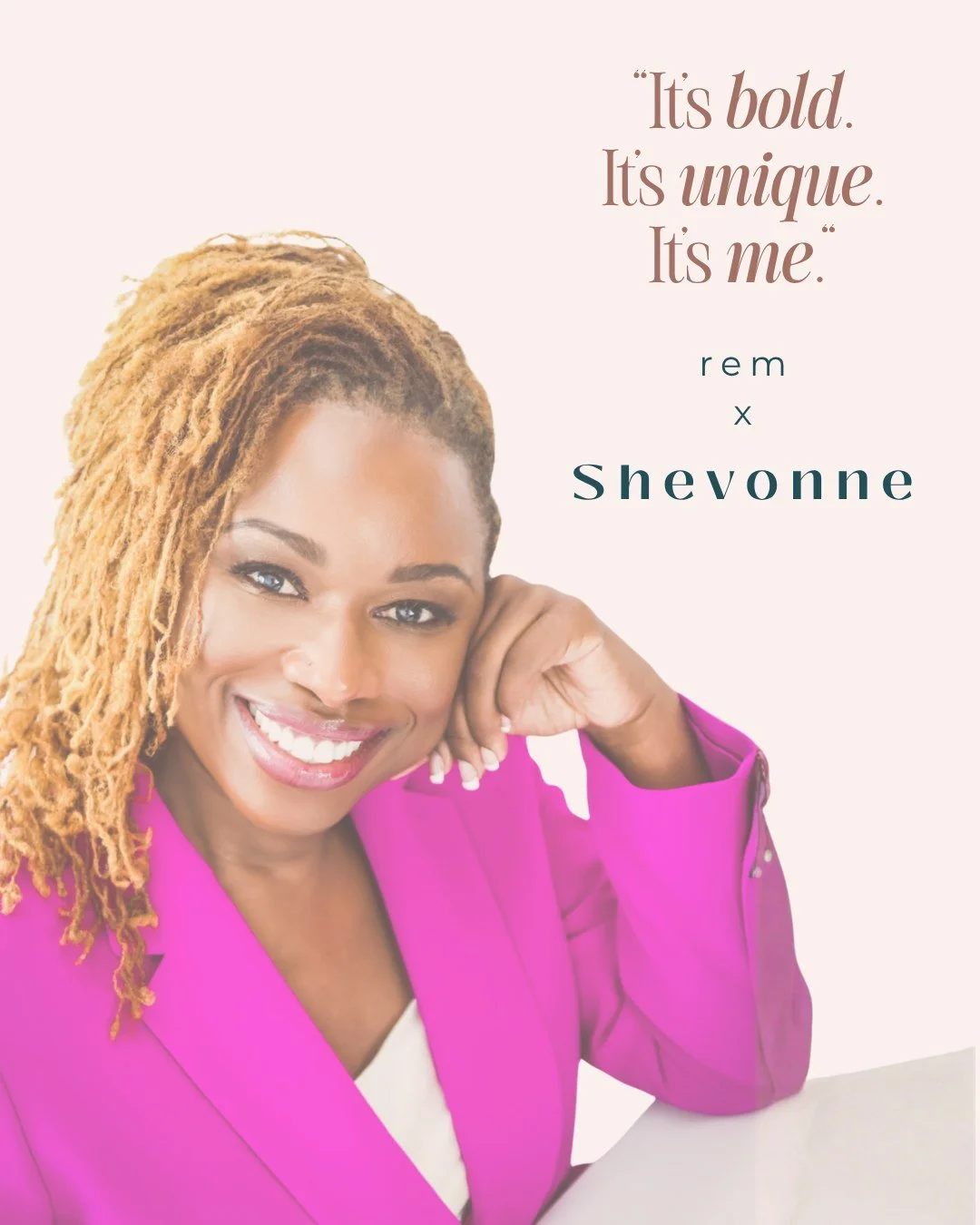 THIS. This is why we do what we do. 
Your brand should feel like you. And the magic? The magic is REM brings YOU to life. With our intuitive branding interview, we dig DEEP. 

We believe anything worth doing is worth doing right.

And we love how She