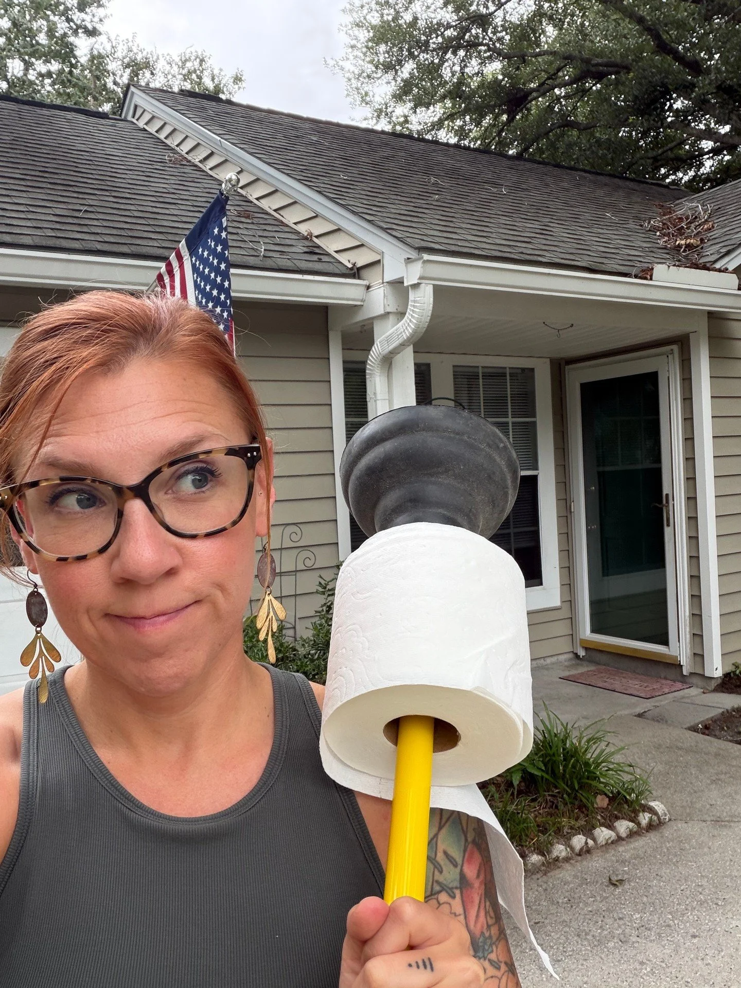 Nobody tells you when you become a realtor that the job description secretly includes plumbing. 

This is the second time I've had to show up to one of my own listings with a plunger. (YES, SECOND TIME). I've also cleaned out a fridge that had been u