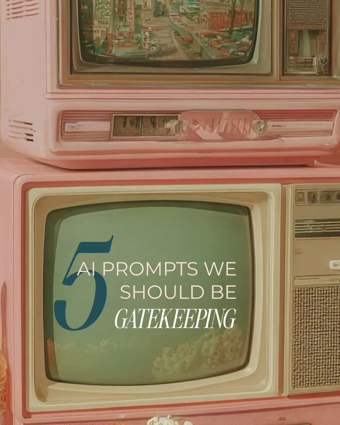 We HATE gatekeepers. Like FR hate. 

Comment: "PROMPTS PLEASE" and we will send you these to copy/paste yourself!

These 5 AI prompts for real estate agents will help you discover your branding strategy. You're welcome.

REM | Real Estate M