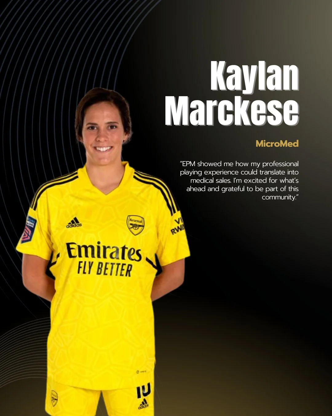Congrats to another Elite Performance Medical Athlete Placement, Kaylan Marckese! 👏⁠
⁠
Kaylan has accepted a role with MicroMed, LLC, working under Richard Dodson and Gus Johnson in the Northeast territory with Boston as her home base.⁠
⁠
A former U