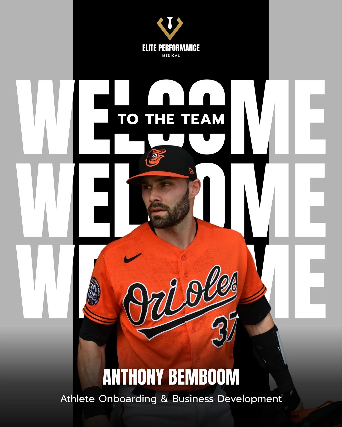 Big welcome to Anthony Bemboom as the newest member of the Elite Performance Medical team! ⚾️⁠
⁠
We&rsquo;re excited to announce Anthony as our new Athlete Onboarding &amp; Business Development lead, where he&rsquo;ll play a huge role in helping form