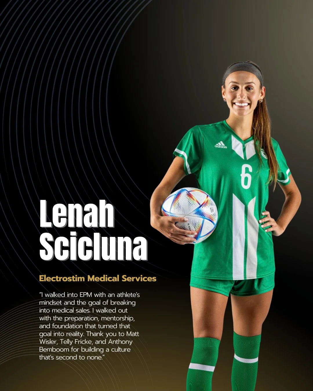 PLACEMENT ALERT! ⁠
⁠
Congrats to the newest Elite Performance Medical Athlete Placement, Lenah Scicluna!⁠
⁠
Lenah has officially accepted a position with EMSI - Electrostim Medical Services, Inc. in Michigan! We&rsquo;re stoked to see her take this n
