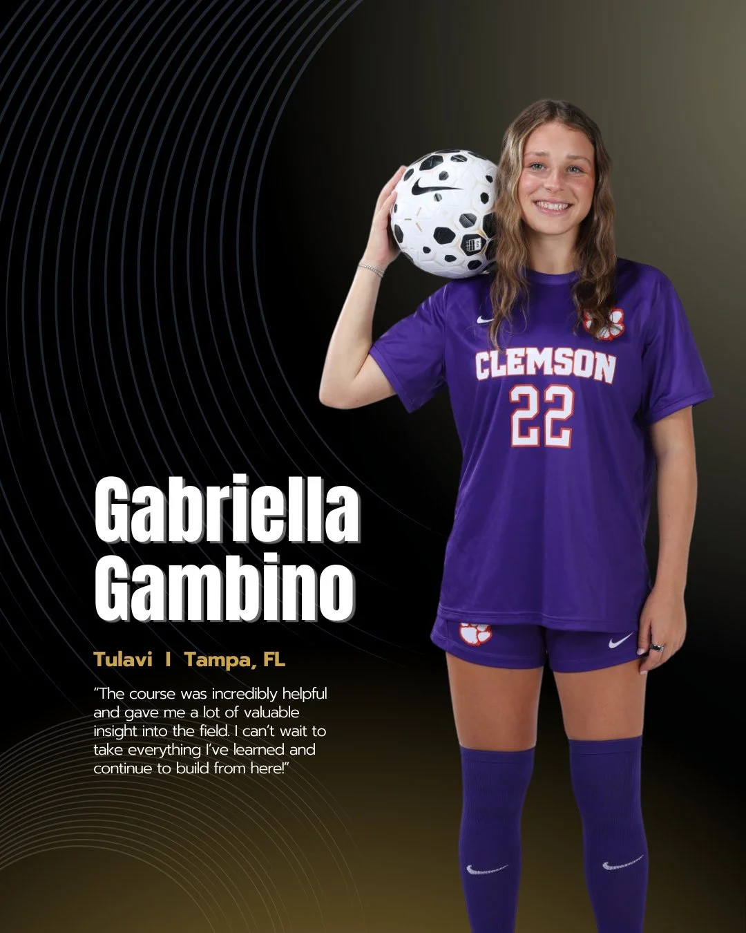 Congrats to the newest Elite Performance Medical Athlete Placement, Gabriella Gambino!⁠
⁠
Gabriella recently accepted a position with Tulavi in Tampa, FL, and we couldn&rsquo;t be more excited to see her begin her career in medical sales!⁠
⁠
A former