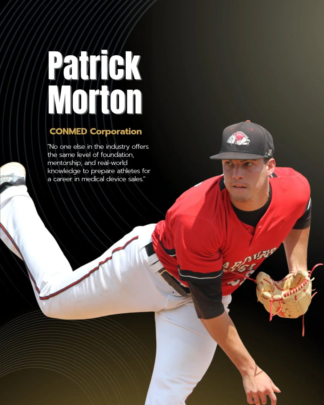 ANOTHER EPM PLACEMENT! ⁠
⁠
Congratulations to Patrick Morton on officially launching his medical device sales career with Trinity Surgical, a CONMED Corporation and Advita Ortho distributorship!⁠
⁠
A former Gardner-Webb University baseball player, Pa