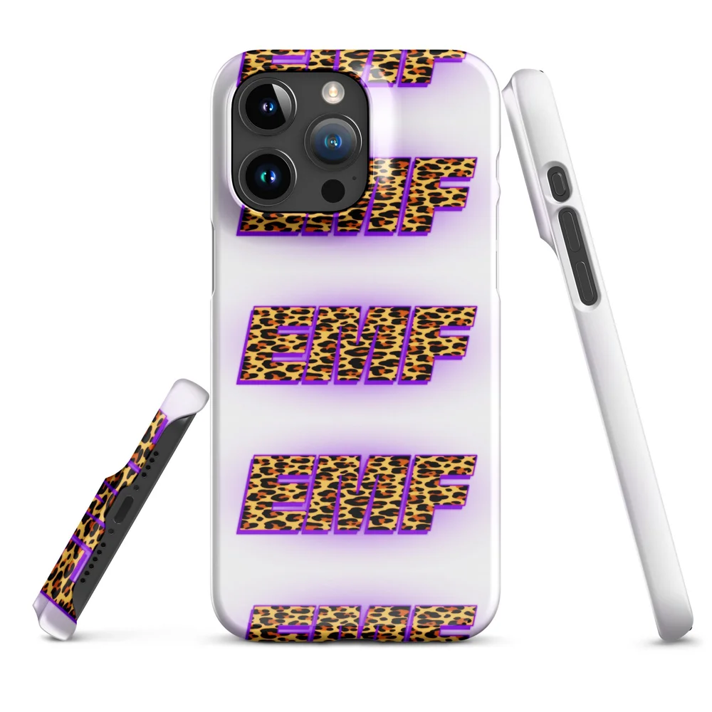 Cheetah EMF Snap case for iPhone  Electric Moto Family -EMF