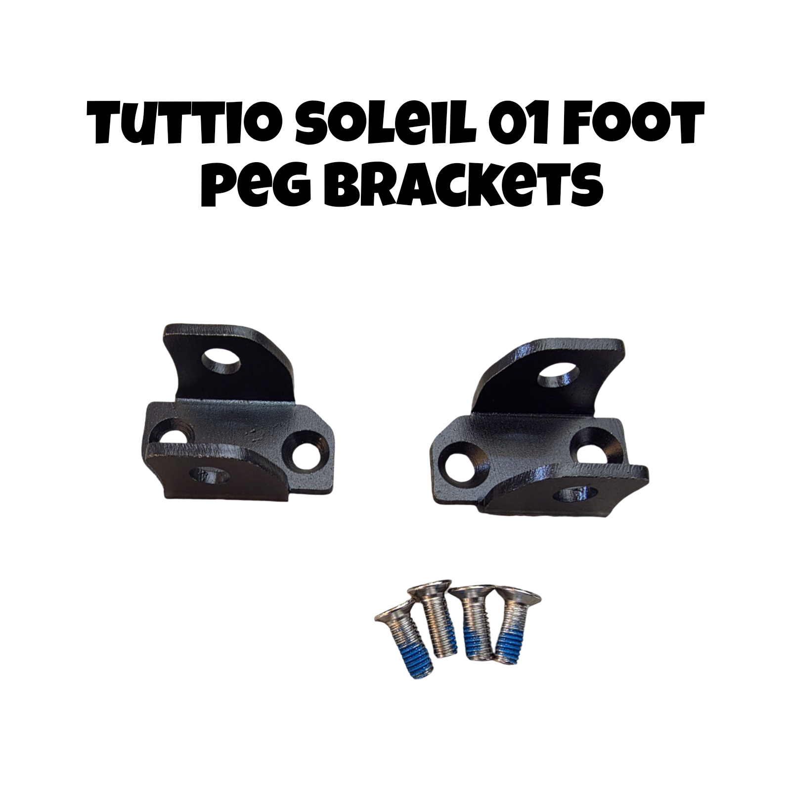 Tuttio Soleil stock Foot peg brackets