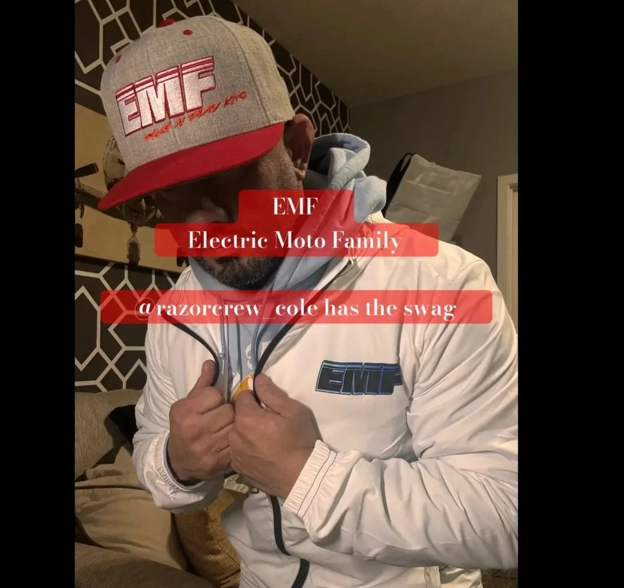 Electric Moto Family (EMF) Moddified Razor Plug & Play Parts Hat