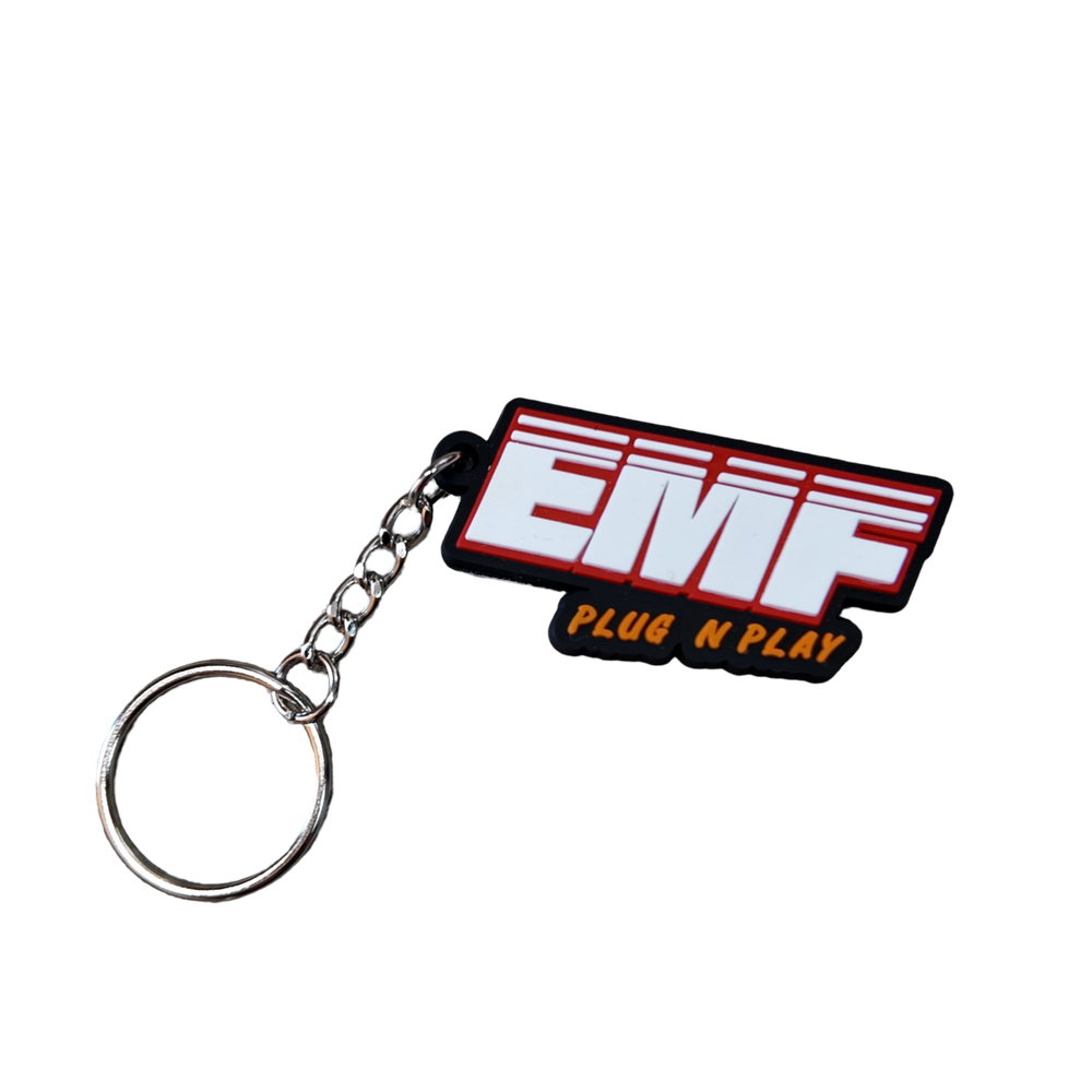 Always represent Electric Moto Family with the EMF Keychain 