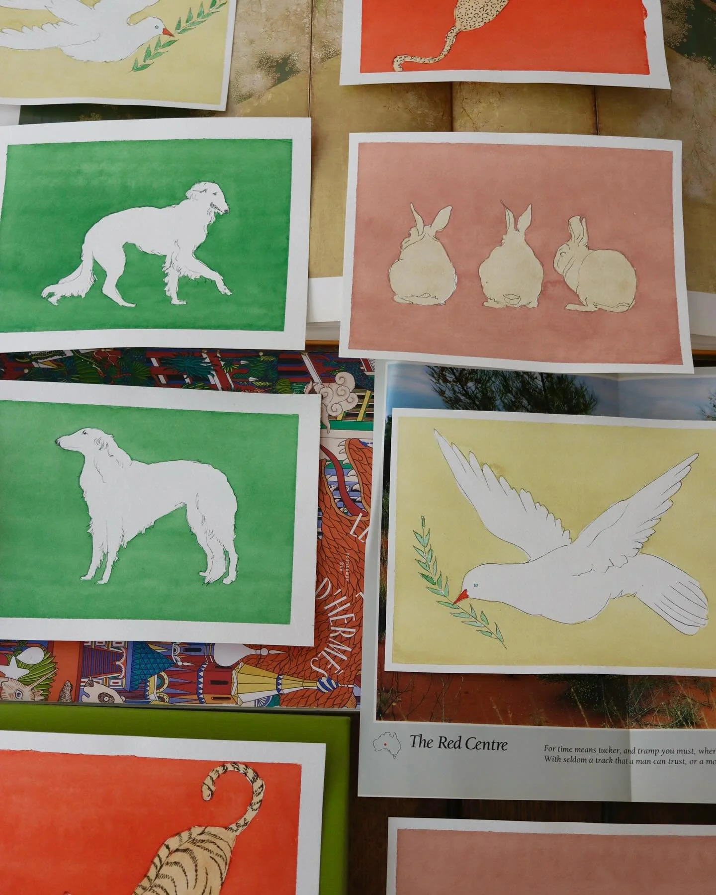 My &ldquo;Animal Crackers&rdquo; are now up on my website 🤍 These paintings are dear to my heart. I made them while my new baby slept, wondering who she will become &mdash; what she will love.

Sweet, curious, and inspired by the adventures I hope s