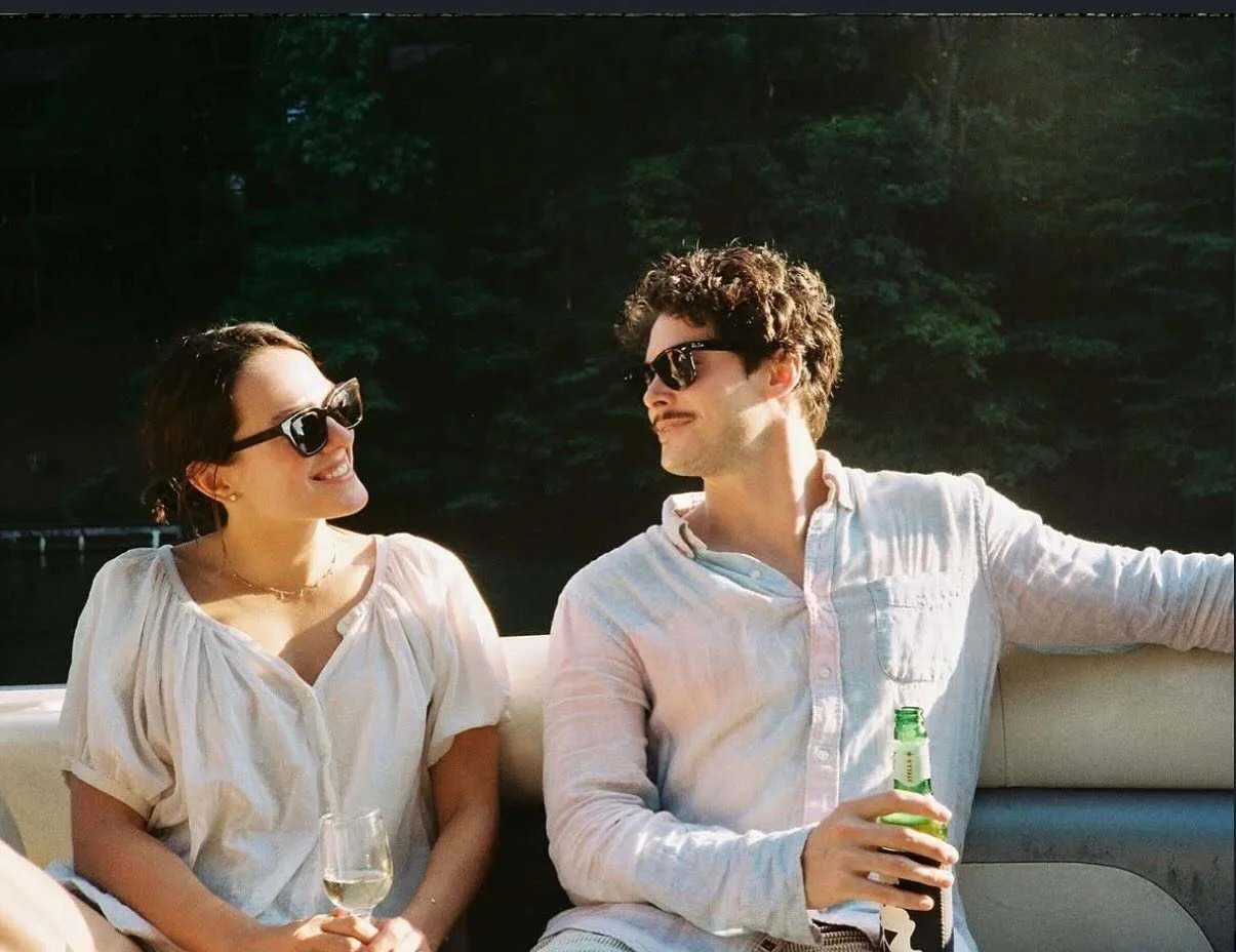 Two years of being your wife 🤍 I&rsquo;ll love you forever&hellip; even when you have a cheesy mustache.