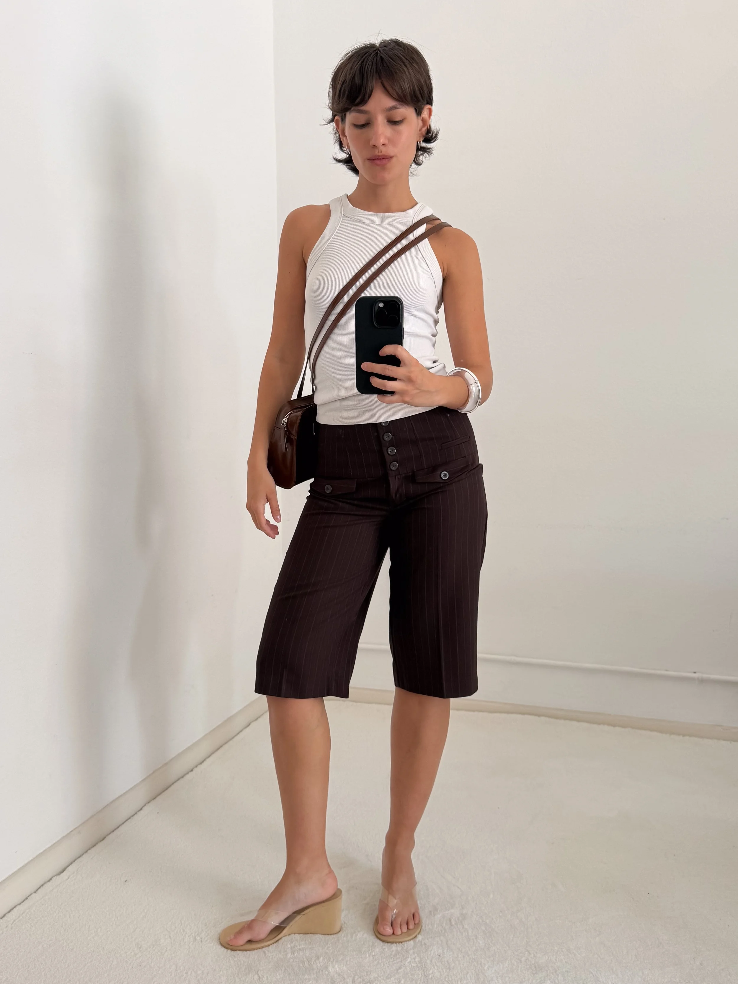 brown trousers 