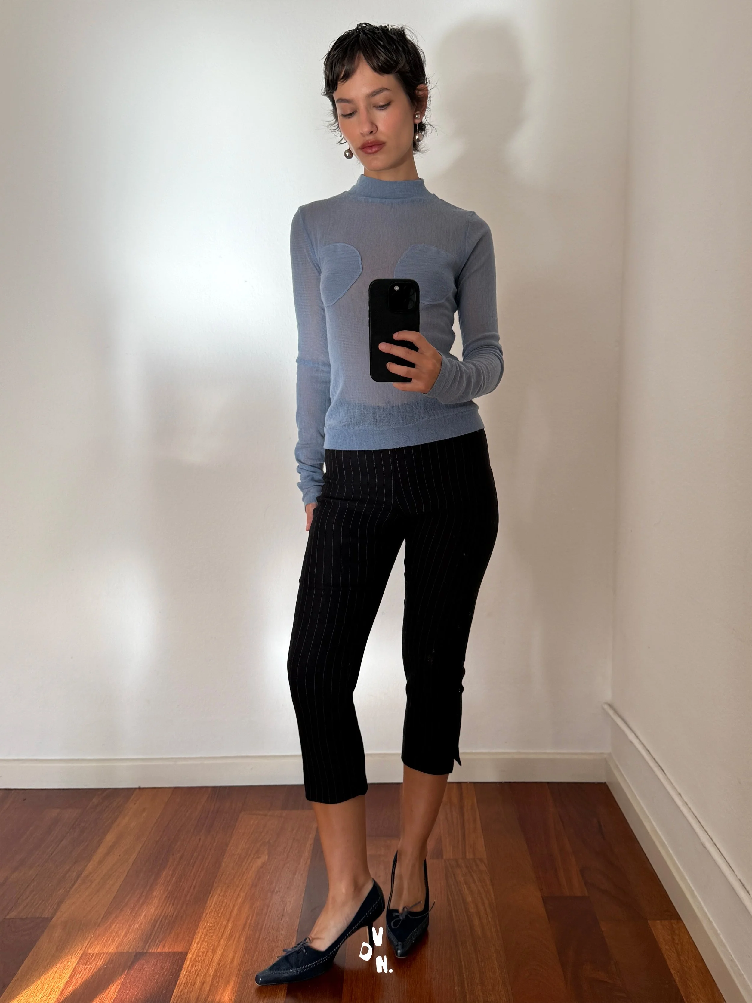 black capri pants