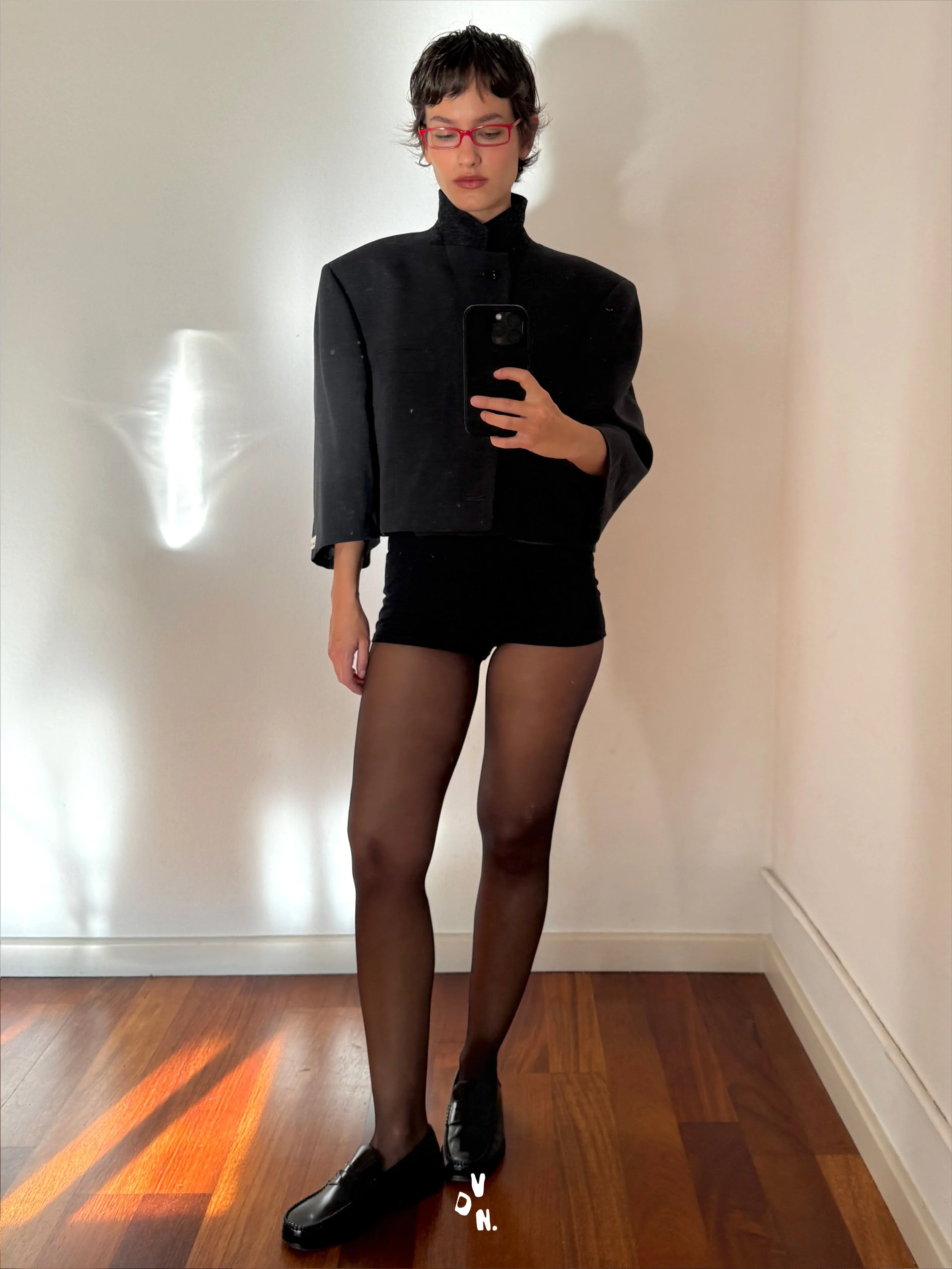 Total black outfit 