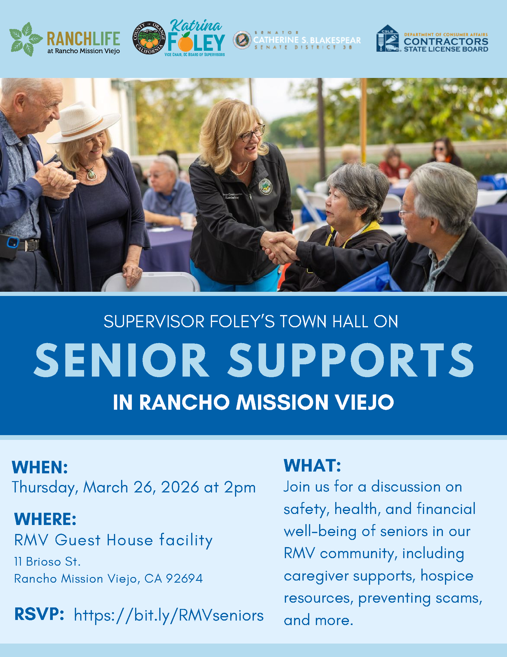 Supervisor Foley’s Senior Summit