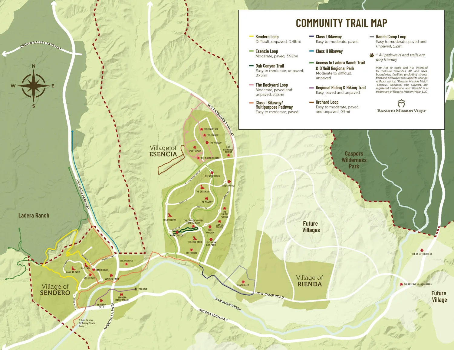 Rural Rides Map Hiking, Biking, and NEV Maps — RanchRide