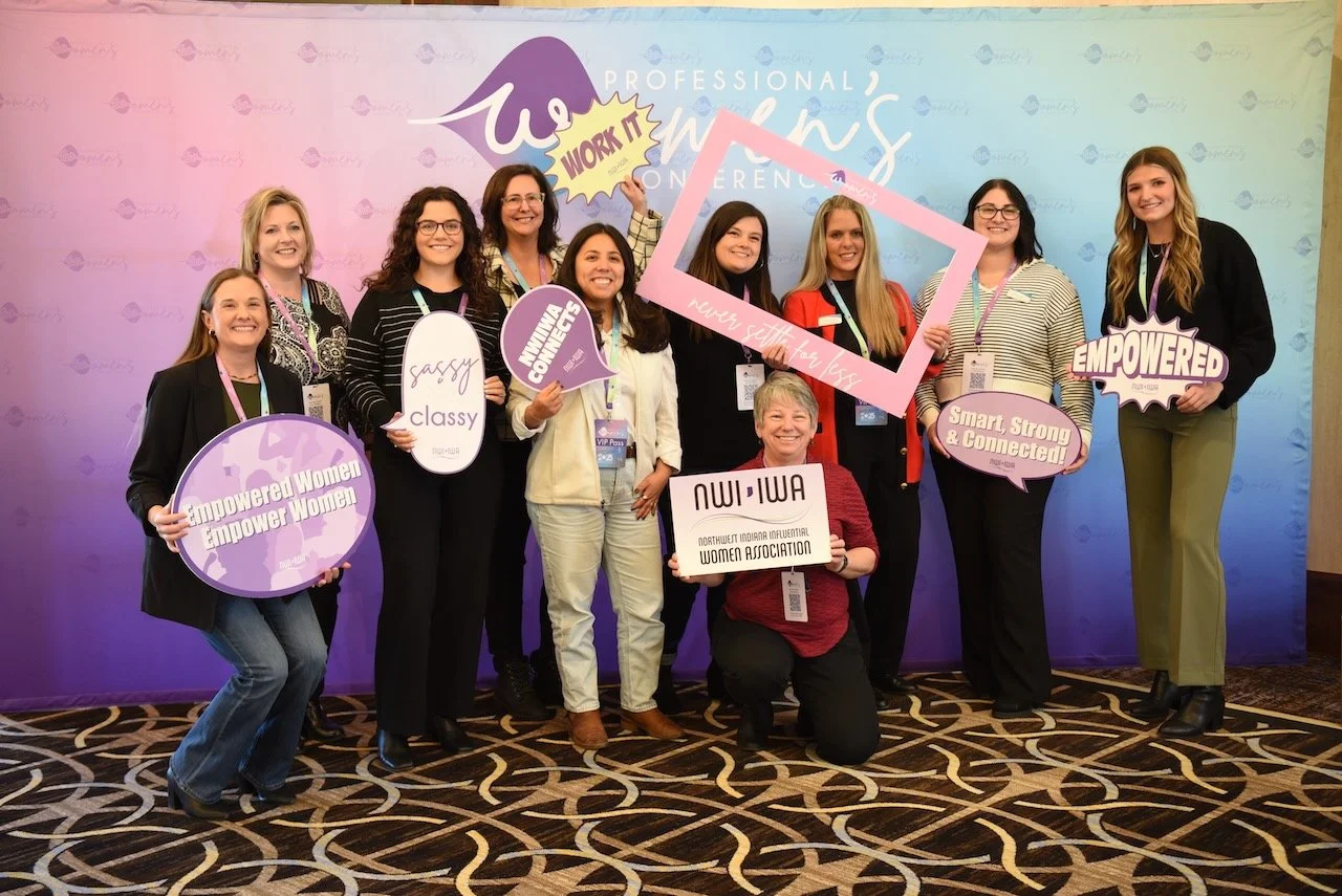 Professional women attending PWC