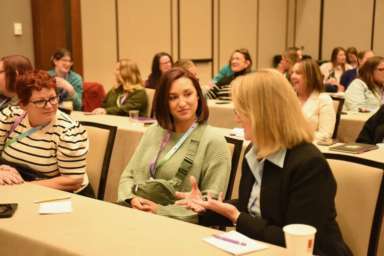 Professional women networking at PWC
