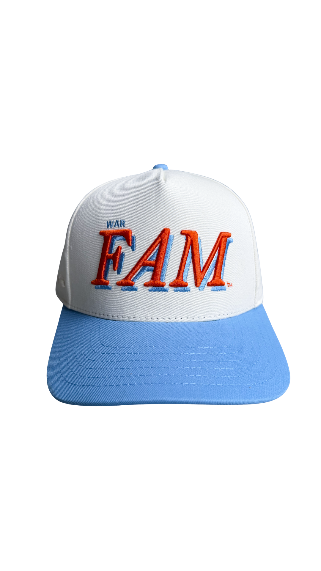 The FAM Hat- Powder & Orange