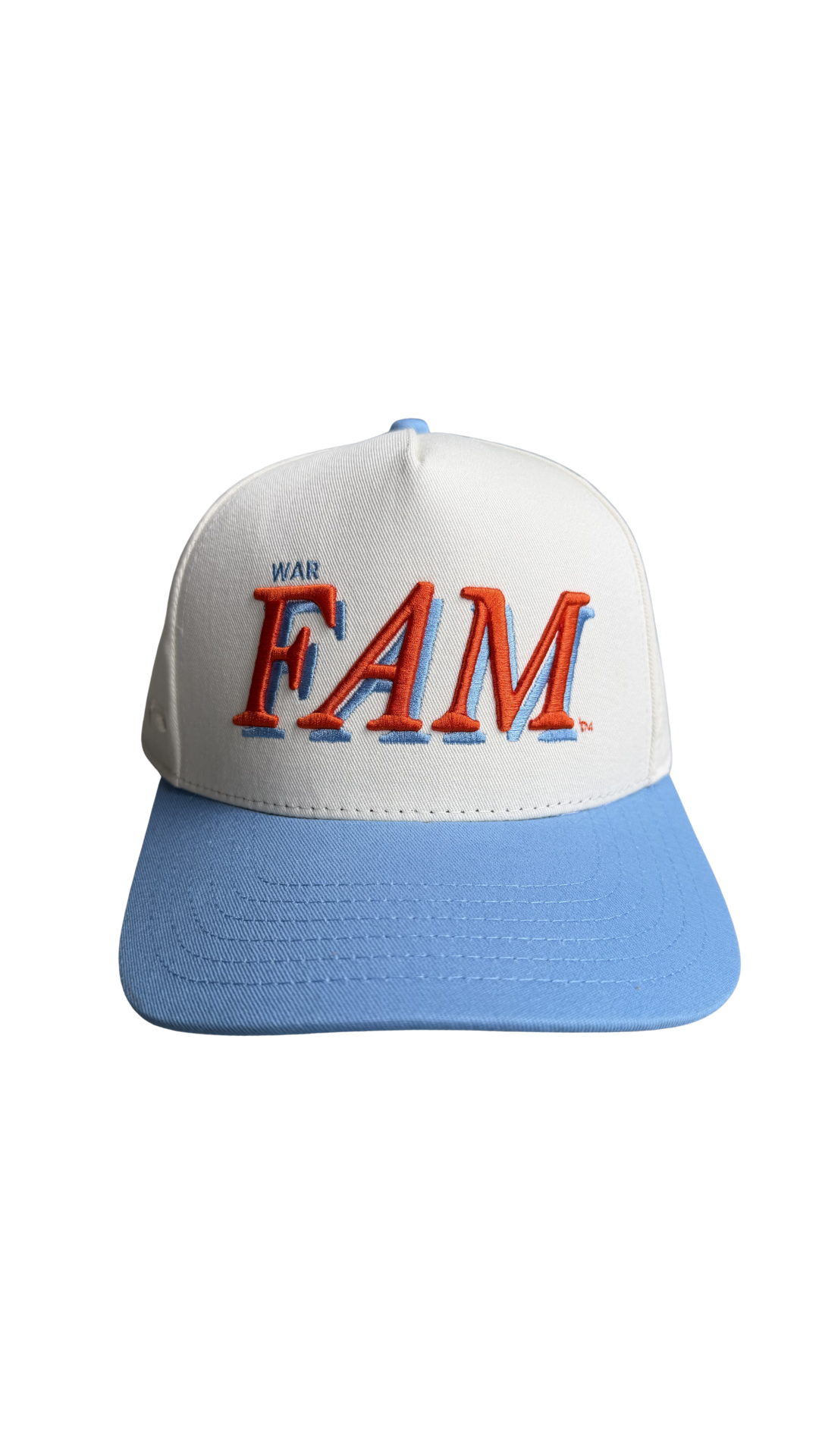 The FAM Hat- Powder & Orange