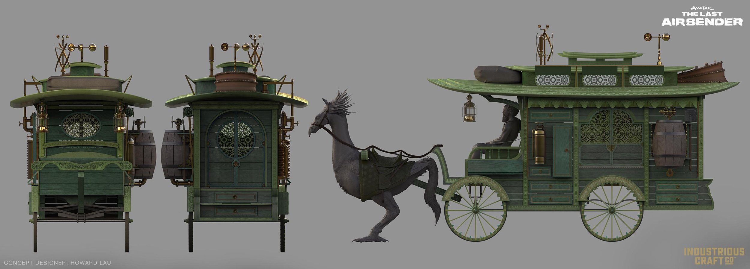 OSTRICH HORSE DESIGN BY CONSTANTINE SEKERIS
