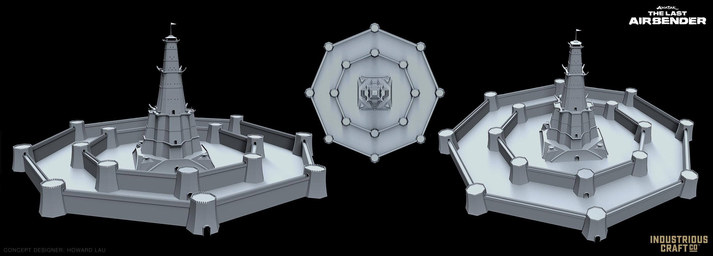 POHUAI FORTRESS - FINAL 3D CONCEPT MODEL