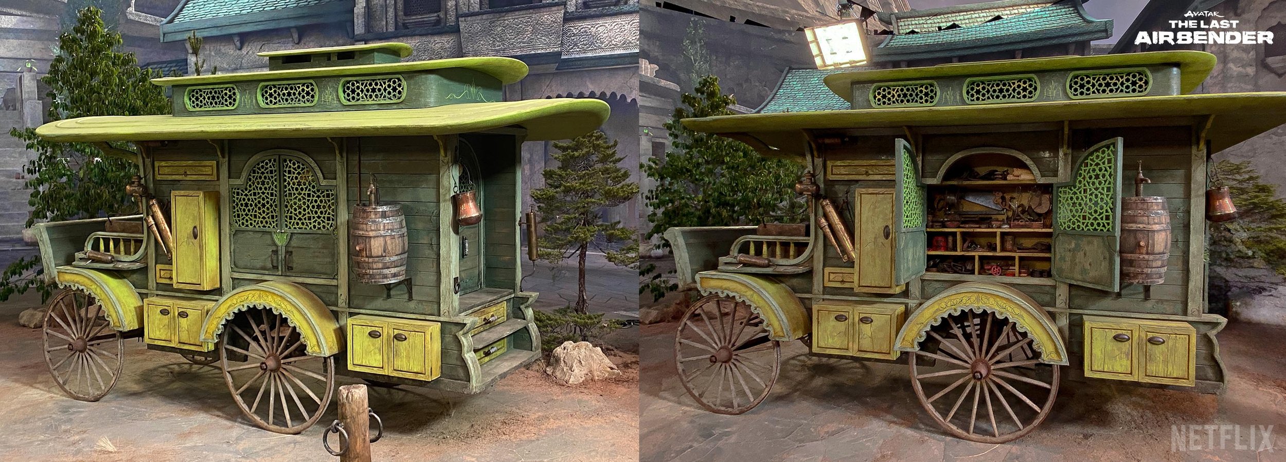 FINAL BUILD ON SET