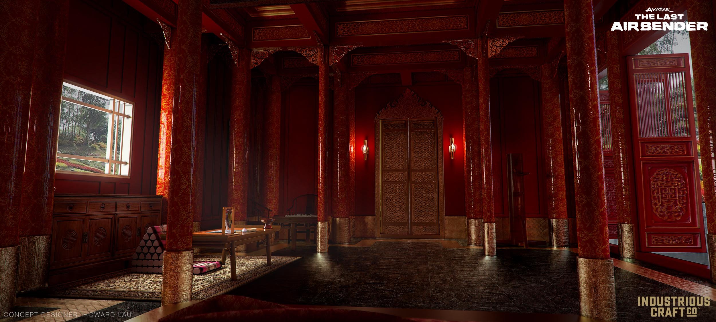 INT. ROYAL PALACE: PRINCE ZUKO QUARTERS
