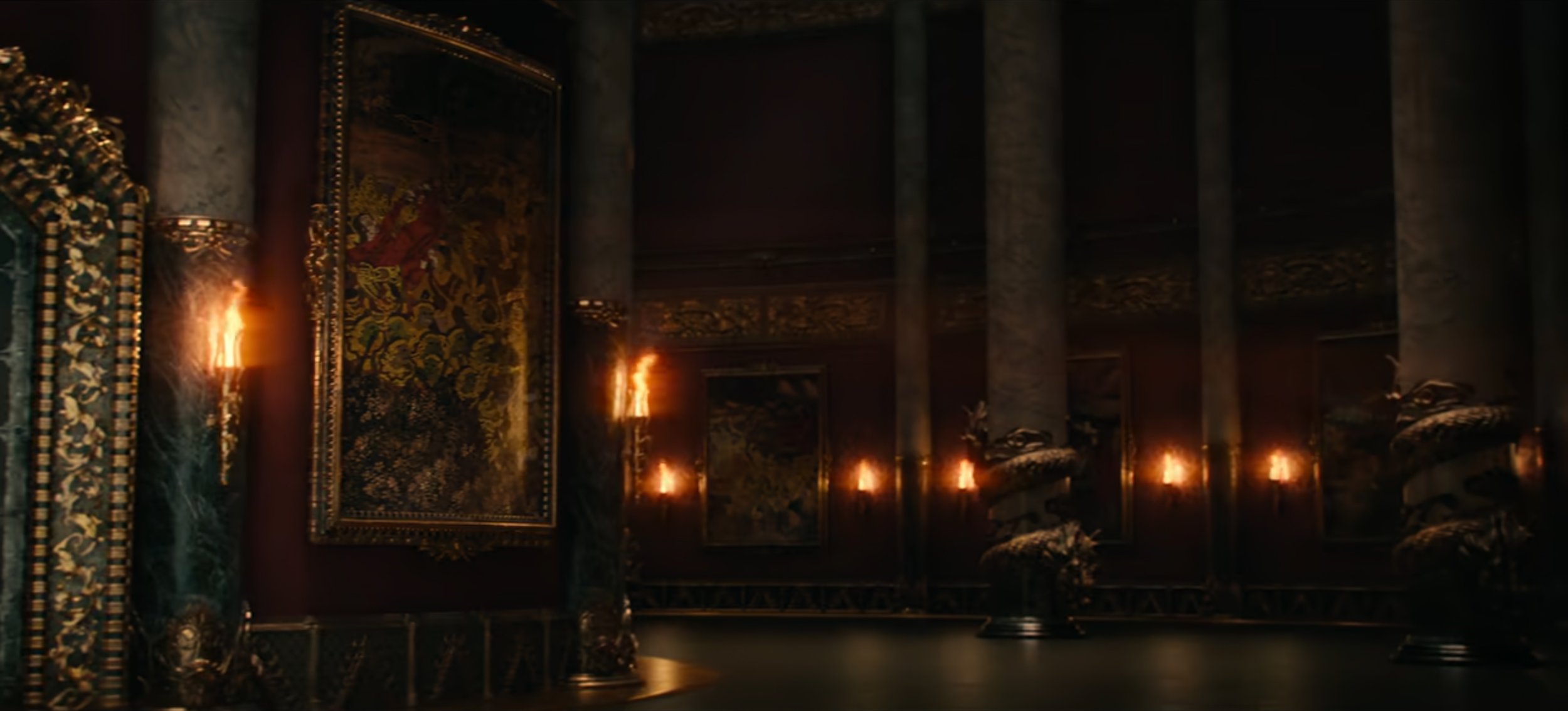 INT. RUKO'S TEMPLE - PRODUCTION STILL