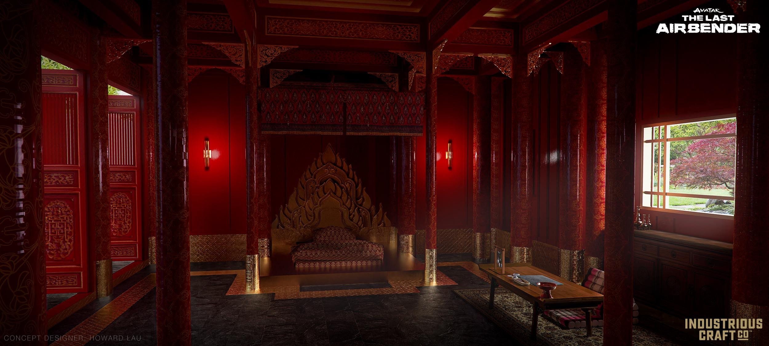 INT. ROYAL PALACE: PRINCE ZUKO QUARTERS