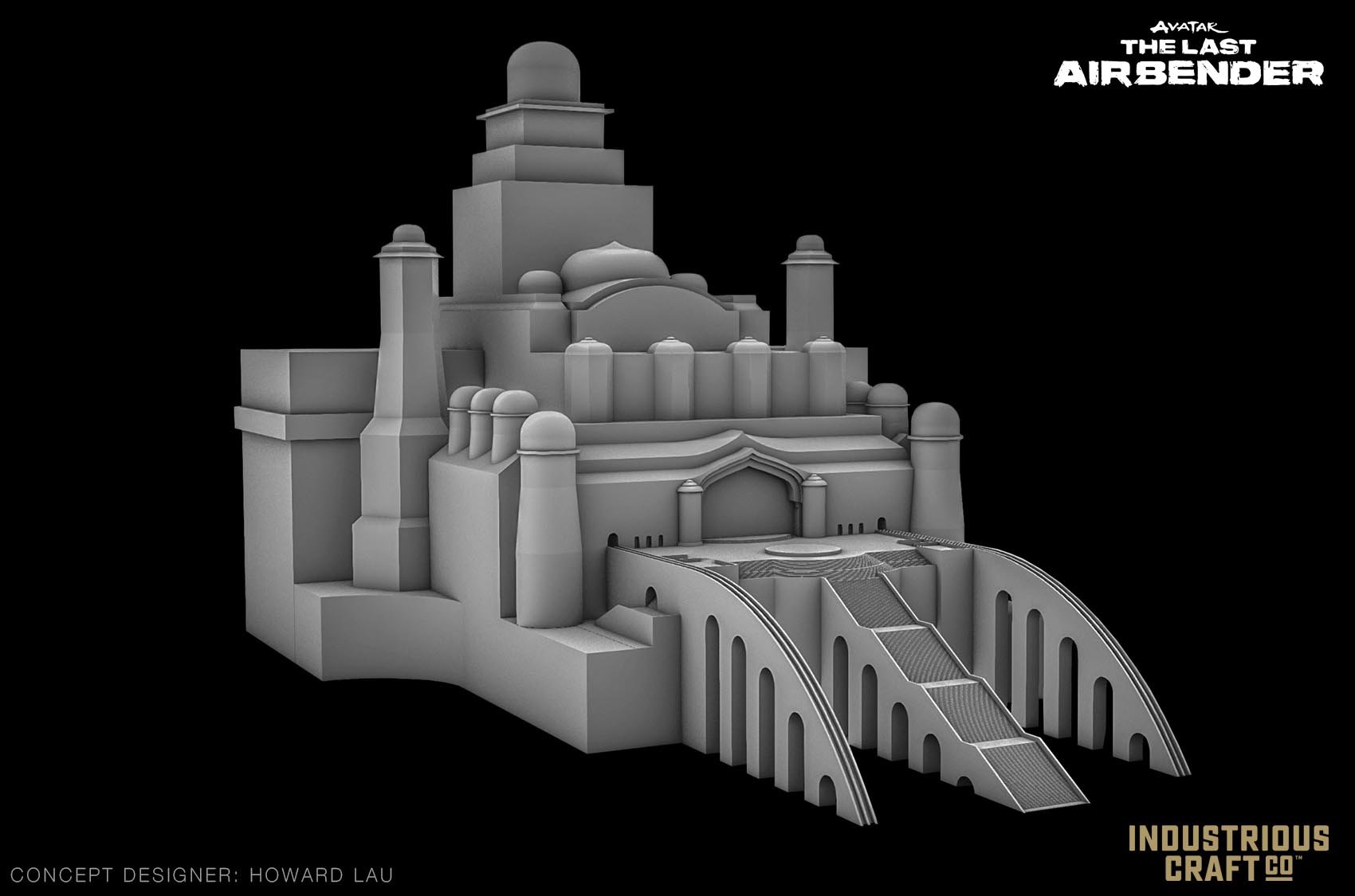 OMASHU ROYAL PALACE - 3D CONCEPT MODEL