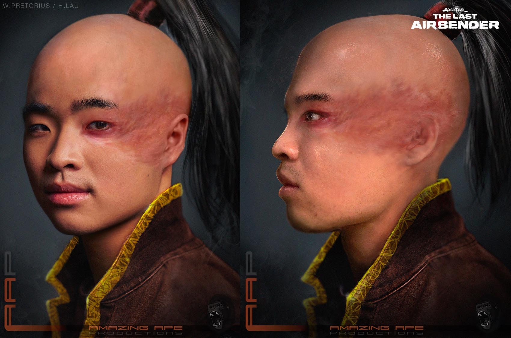 PRINCE ZUKO DESIGN, MUFX DESIGNER: WERNER PRETORIUS. FOR AMAZING APE PRODUCTIONS
