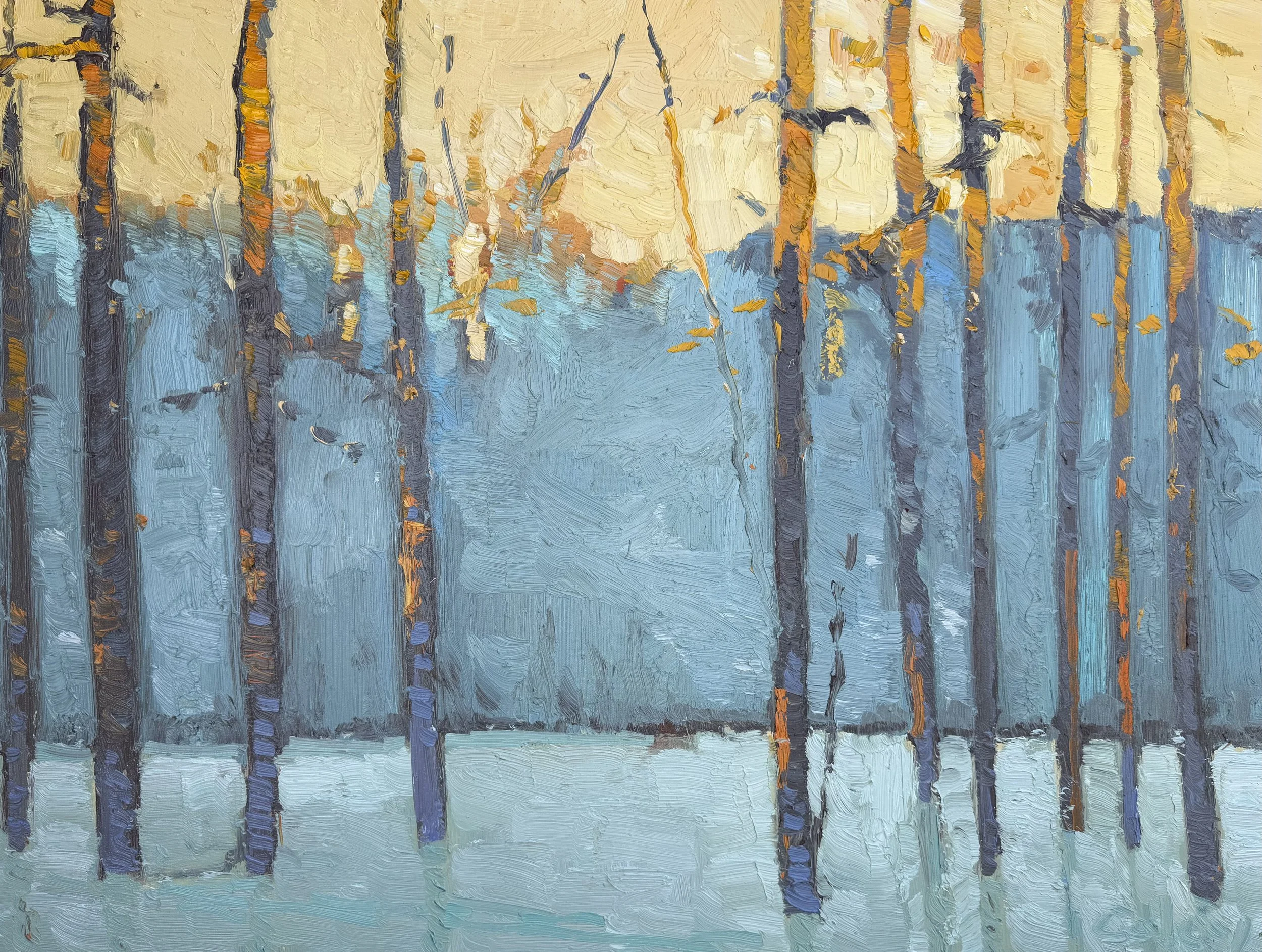 January Winter #9, 36x48"