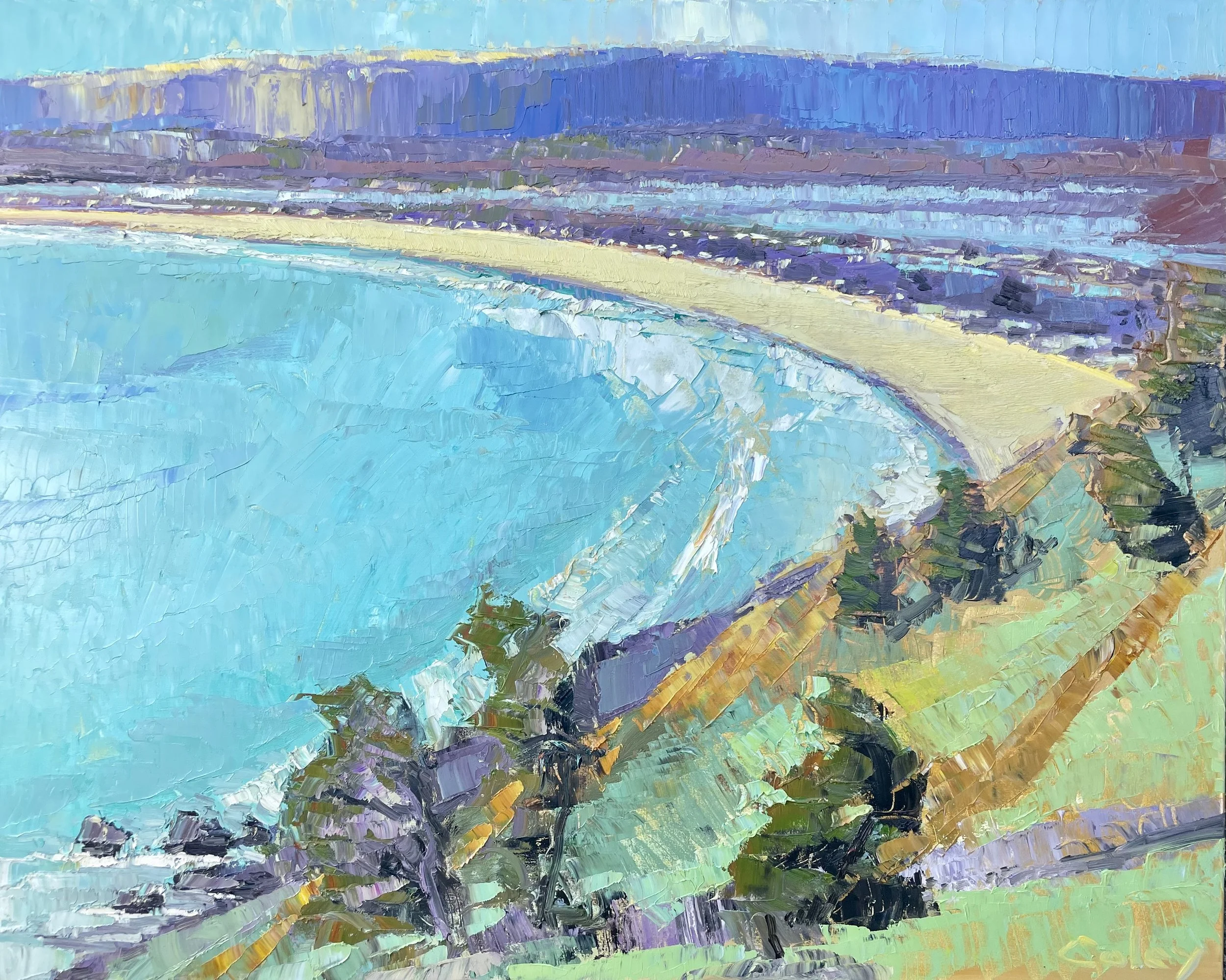 Above Stinson #3, 48x60"