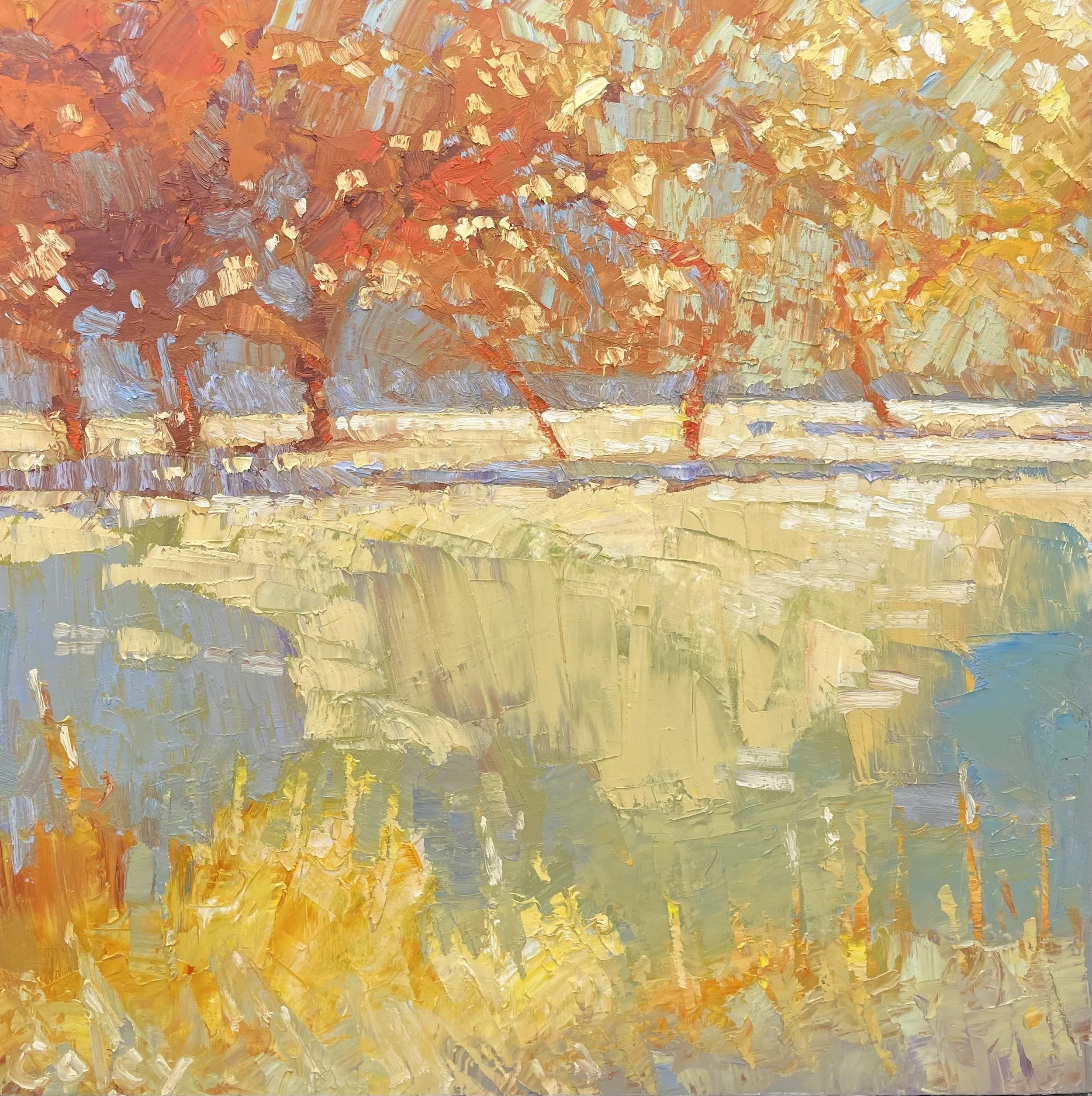 Cambrian Era Folk Tunes #7, 48x48"