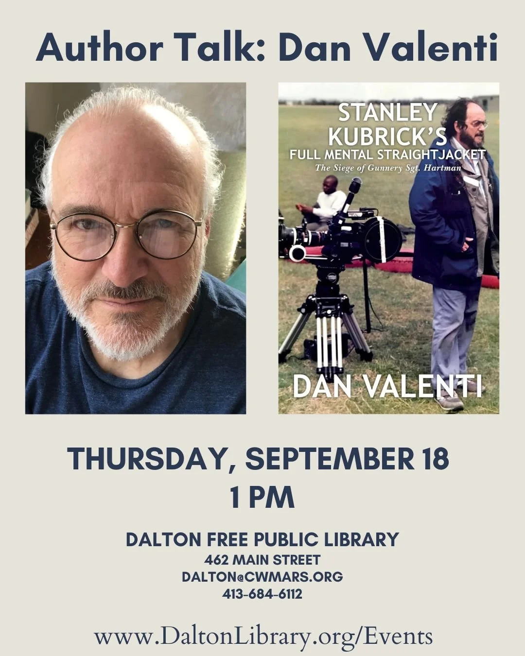 Author Talk: Dan Valenti