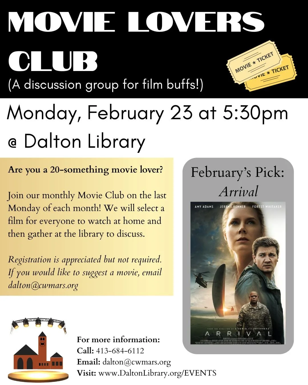 Monthly Movie Club: Arrival